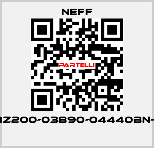 WH08Z200-03890-04440BN-0000  Neff