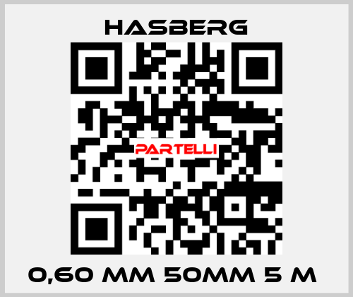 0,60 MM 50MM 5 M  Hasberg