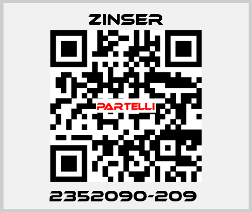 2352090-209  Zinser