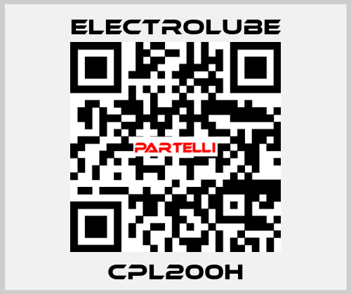 CPL200H Electrolube