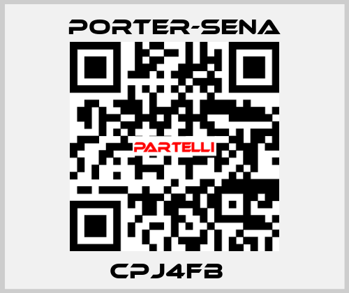 CPJ4FB   PORTER-SENA