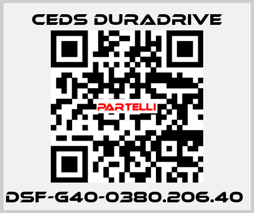 DSF-G40-0380.206.40  Ceds Duradrive