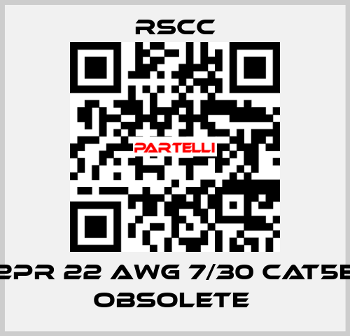 2PR 22 AWG 7/30 CAT5E obsolete  RSCC