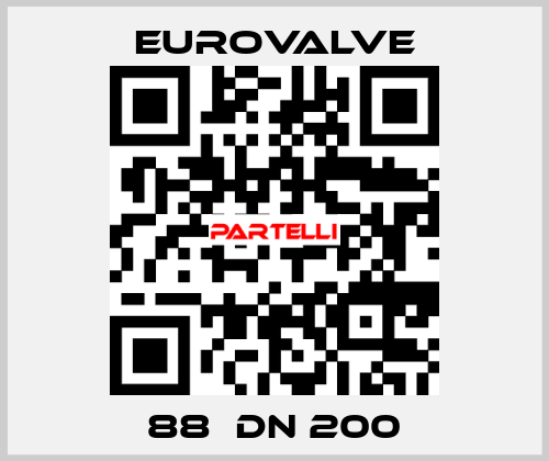 88  DN 200 Eurovalve