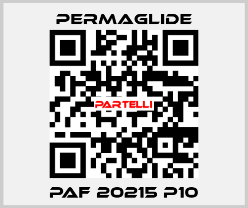 PAF 20215 P10 Permaglide