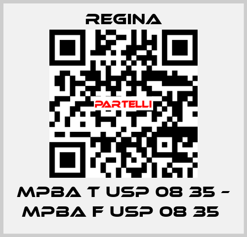 MPBA T USP 08 35 – MPBA F USP 08 35  Regina