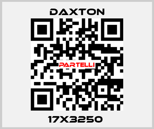 17X3250  DAXTON