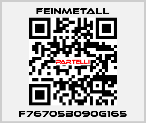 F76705B090G165 FEINMETALL