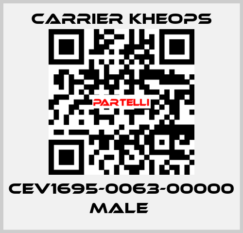 CEV1695-0063-00000 MALE  Carrier Kheops