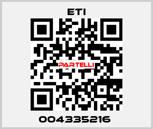 004335216  Eti