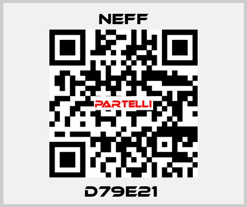 D79E21  Neff