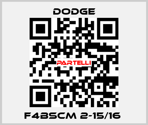 F4BSCM 2-15/16  Dodge