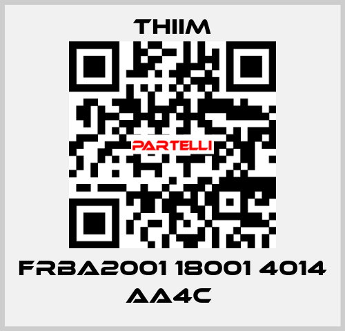 FRBA2001 18001 4014 AA4C  Thiim