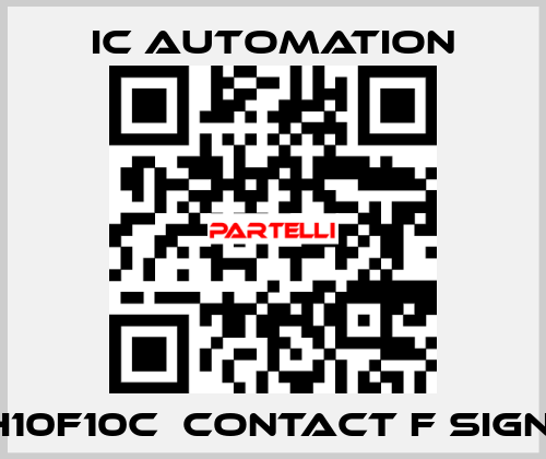 H10F10C  Contact F sign  ic automation