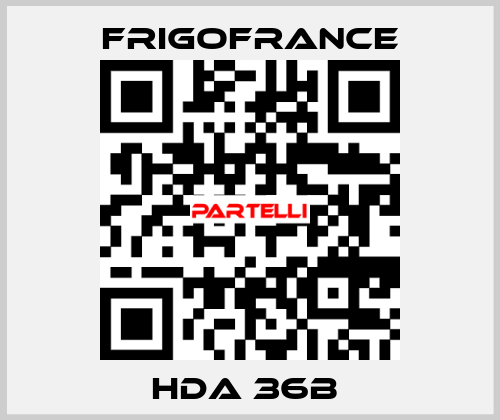 HDA 36B  Frigofrance