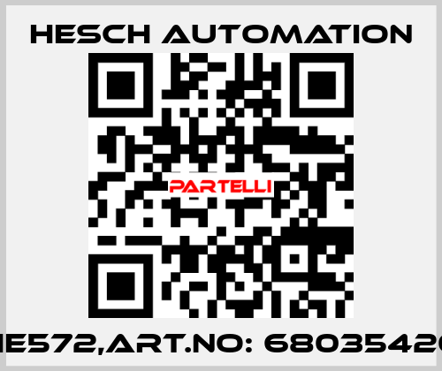 HE572,ART.NO: 68035420 Hesch Automation