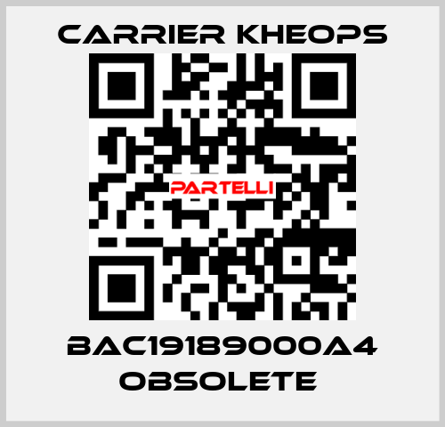 BAC19189000A4 obsolete  Carrier Kheops