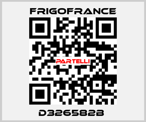 D326582B  Frigofrance