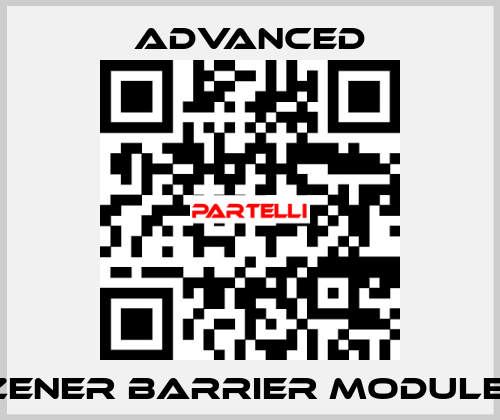 Zener Barrier Module  Advanced