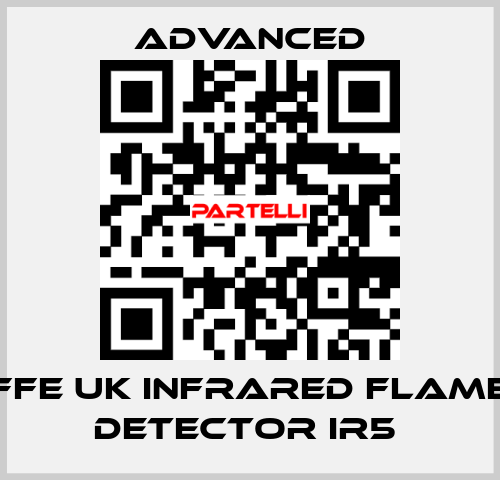 Ffe UK Infrared Flame Detector IR5  Advanced