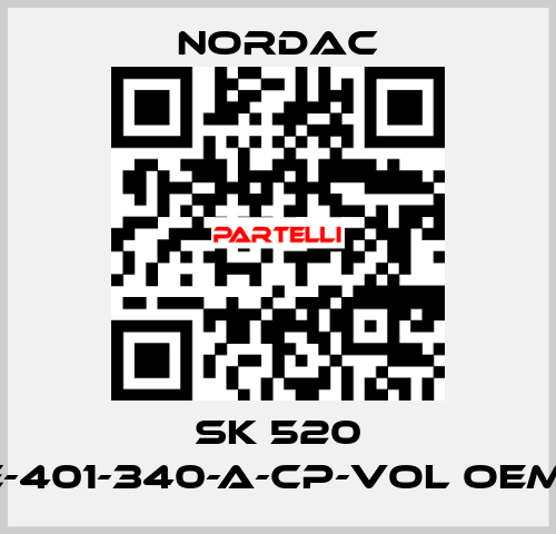 SK 520 E-401-340-A-CP-VOL OEM  NORDAC