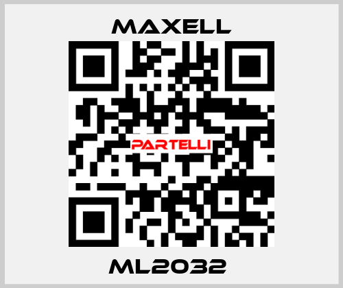 ML2032  MAXELL