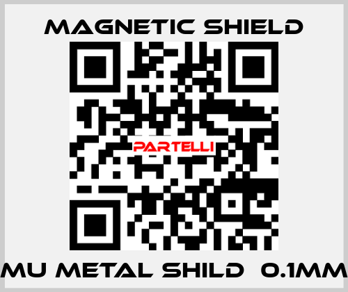 MU METAL SHILD  0.1mm Magnetic Shield