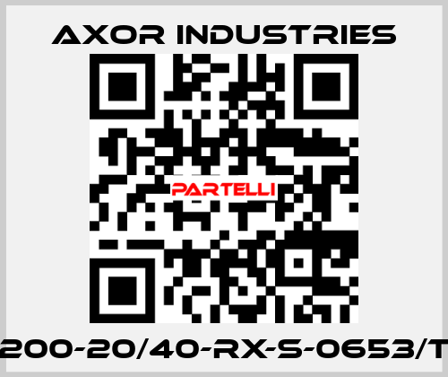 MTS-200-20/40-RX-S-0653/TO-RS Axor Industries