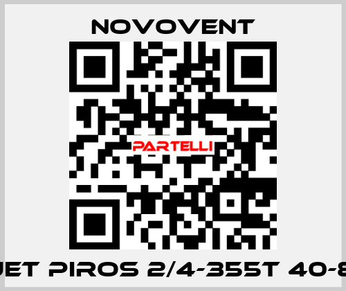 JET PIROS 2/4-355T 40-8 Novovent