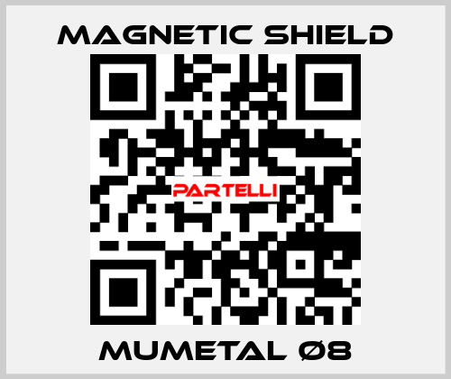 MuMetal Ø8 Magnetic Shield