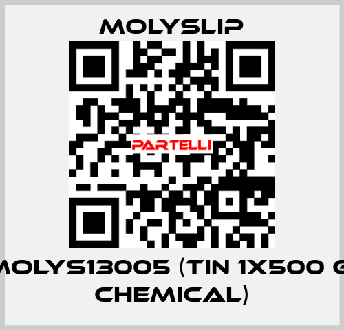 MOLYS13005 (tin 1x500 g, chemical) Molyslip