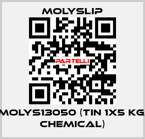 MOLYS13050 (tin 1x5 kg, chemical) Molyslip