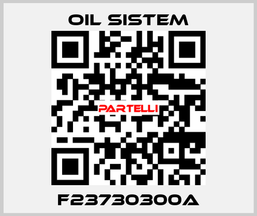 F23730300A Oil Sistem