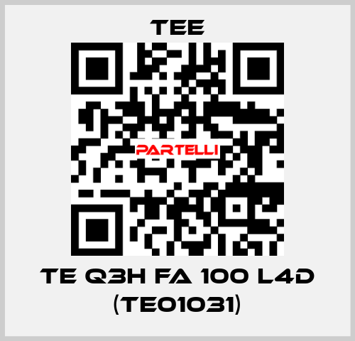 TE Q3H FA 100 L4D (TE01031) TEE