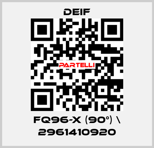 FQ96-x (90°) \ 2961410920 Deif