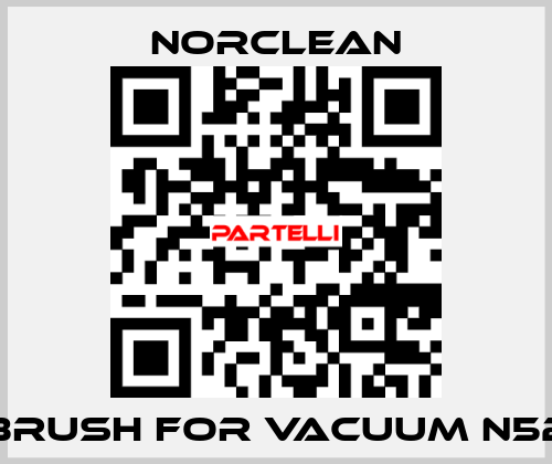 Brush for vacuum N52 Norclean