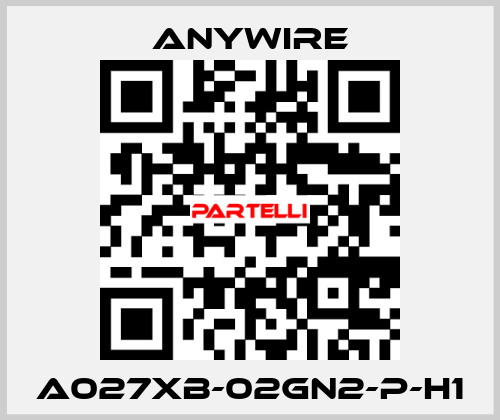 A027XB-02GN2-P-H1 Anywire