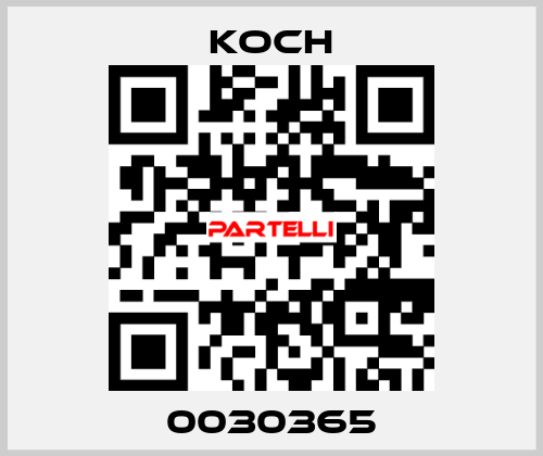 0030365 KOCH