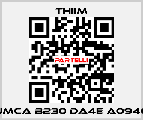 UMCA B230 DA4E A0940 Thiim