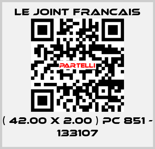 ( 42.00 X 2.00 ) PC 851 - 133107 LE JOINT FRANCAIS