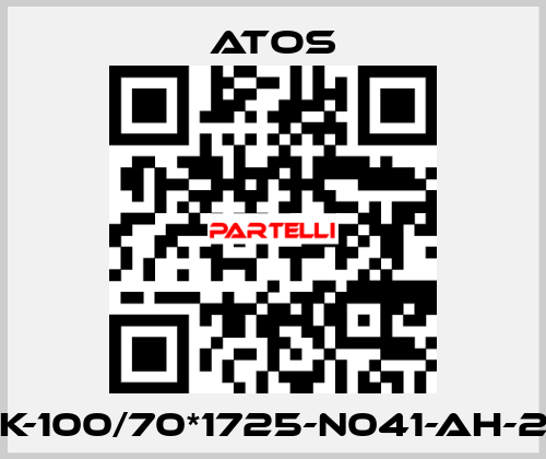 CK-100/70*1725-N041-AH-25 Atos