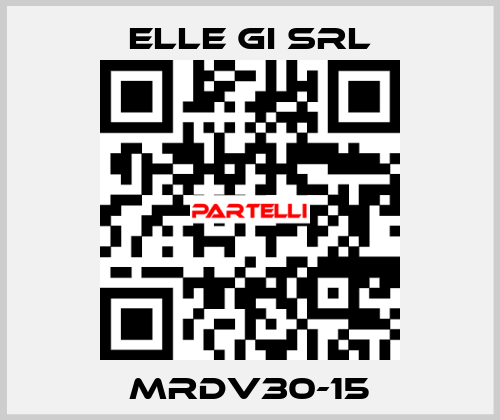 MRDV30-15 ELLE GI SRL