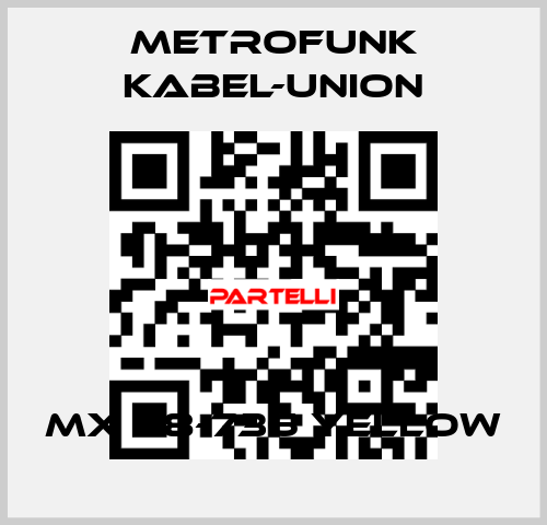 MX 28-736 yellow METROFUNK KABEL-UNION