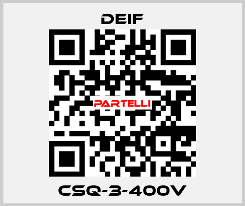 CSQ-3-400V Deif