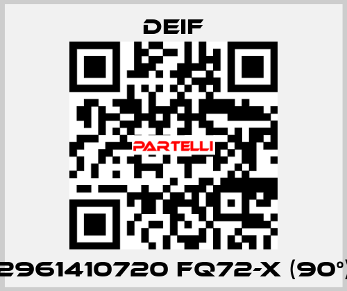 2961410720 FQ72-x (90°) Deif