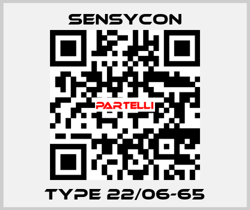 TYPE 22/06-65 SENSYCON