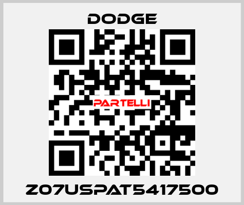 Z07USPAT5417500 Dodge