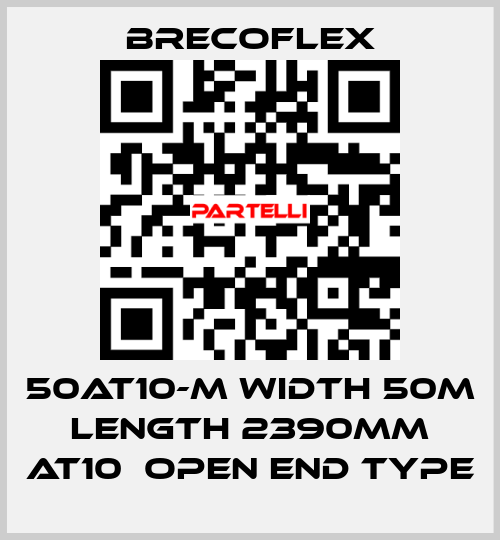 50AT10-M Width 50m Length 2390mm AT10　Open end type Brecoflex