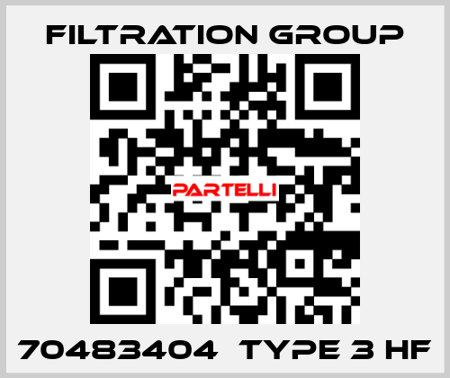 70483404  type 3 HF Filtration Group