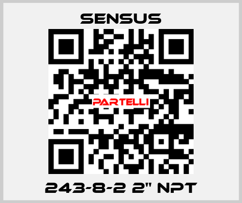 243-8-2 2" NPT Sensus